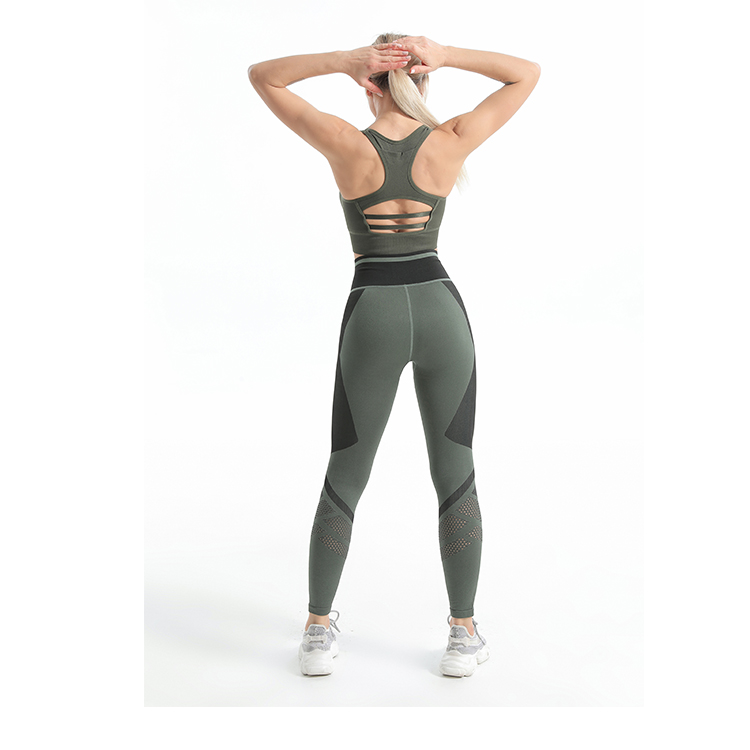 Seamless Push up Sports Bra TW2134 twinall