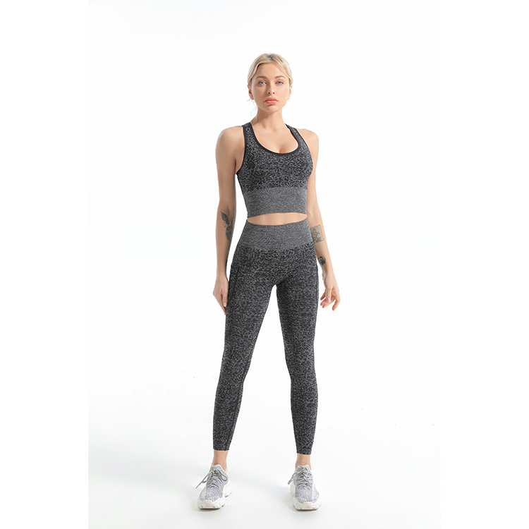 Seamless Sports bra with Pocket Seamless Leggings TW2108 - twinall