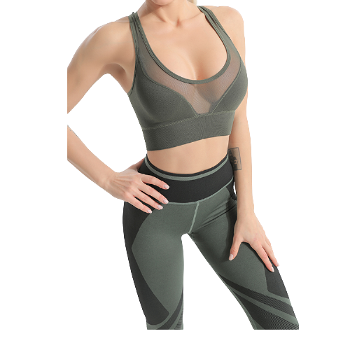 Seamless Push up Sports Bra TW2134 - twinall