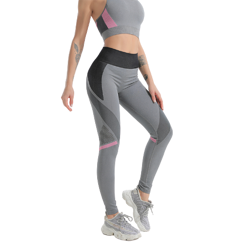 Seamless sports bra and leggings sets leggings  removebg preview