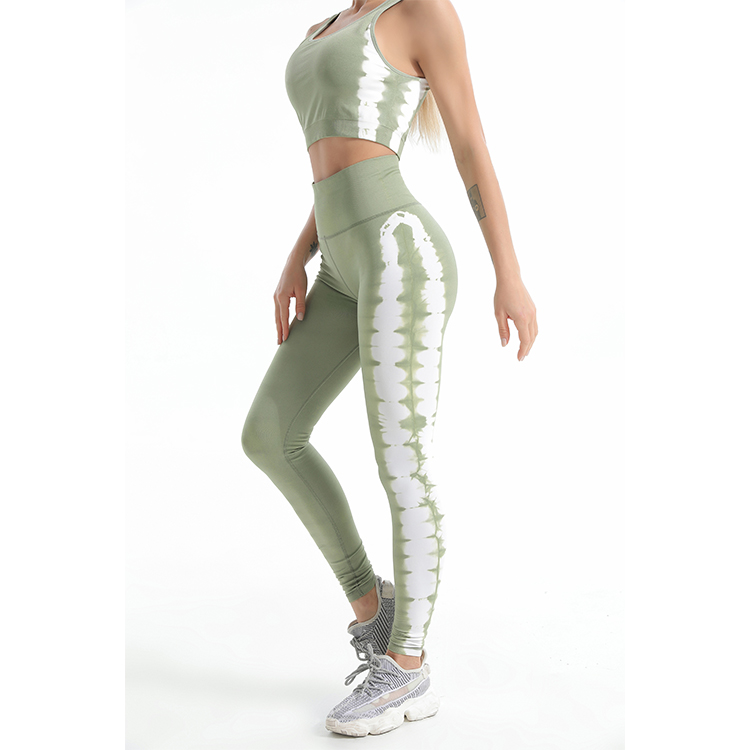 seamless leggings tie dye